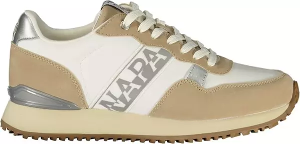Bianco Polyester Women's Sneakers
