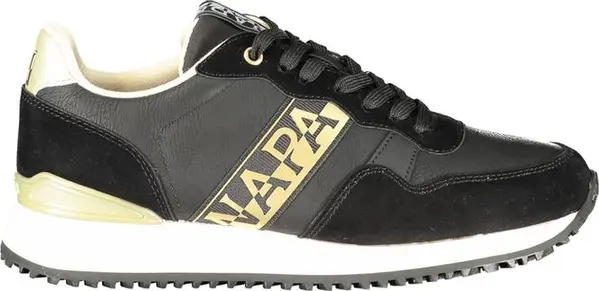 Nero Polyurethane Women's Sneaker