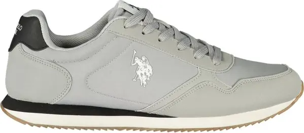 Gray Polyurethane Men's Sneaker
