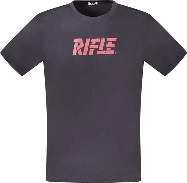 Blue Cotton Men's T-Shirt