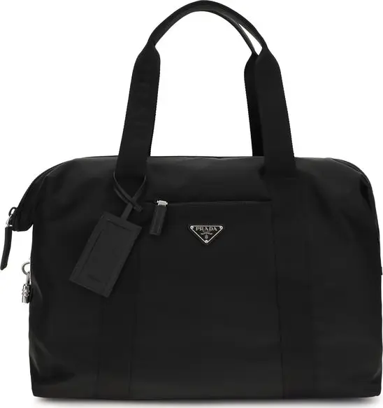 Black Recycled Polyamide Luggage And Travel