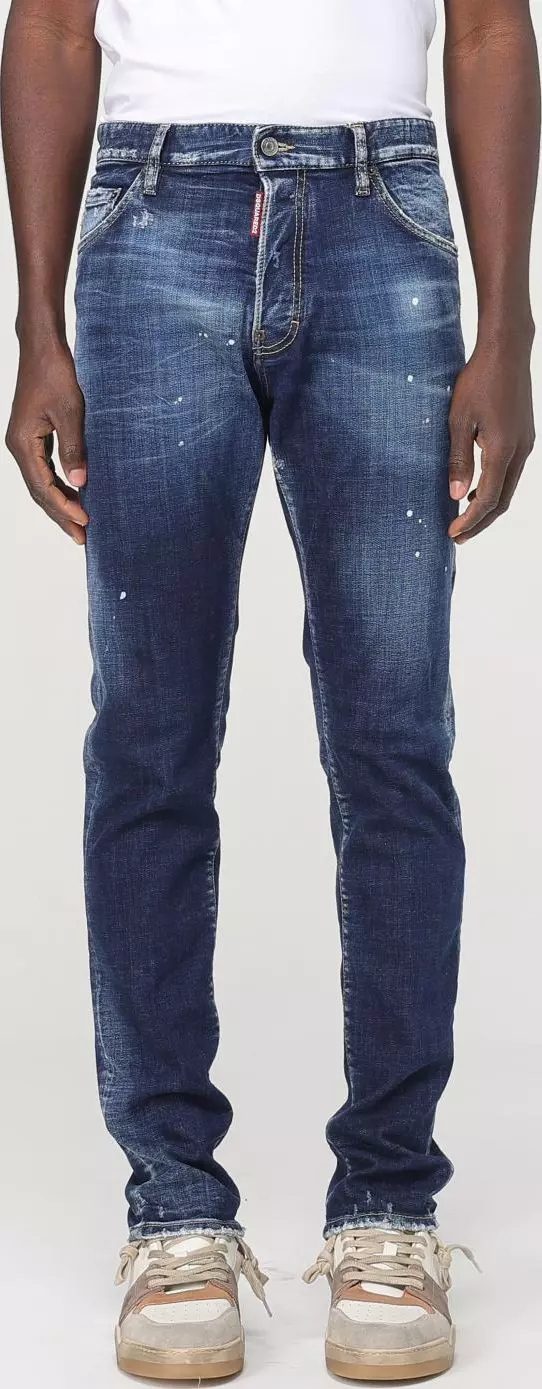 Blue Denim Relaxed Fit Jeans