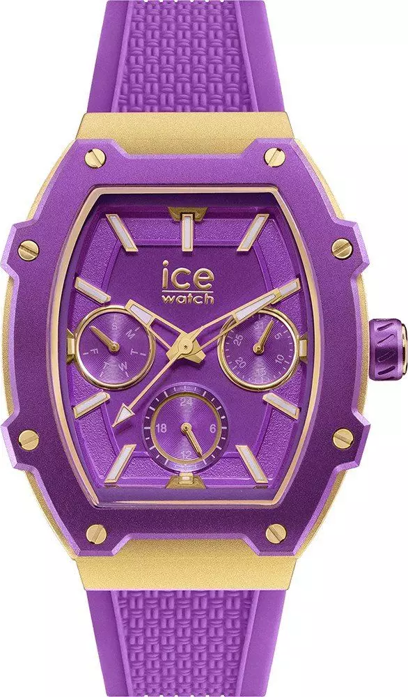 Purple Synthetic Sport Watch