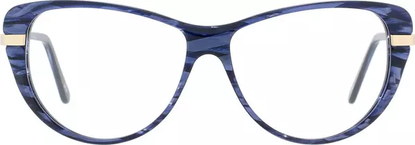 Purple Metal & Plastic Glasses (Frames)