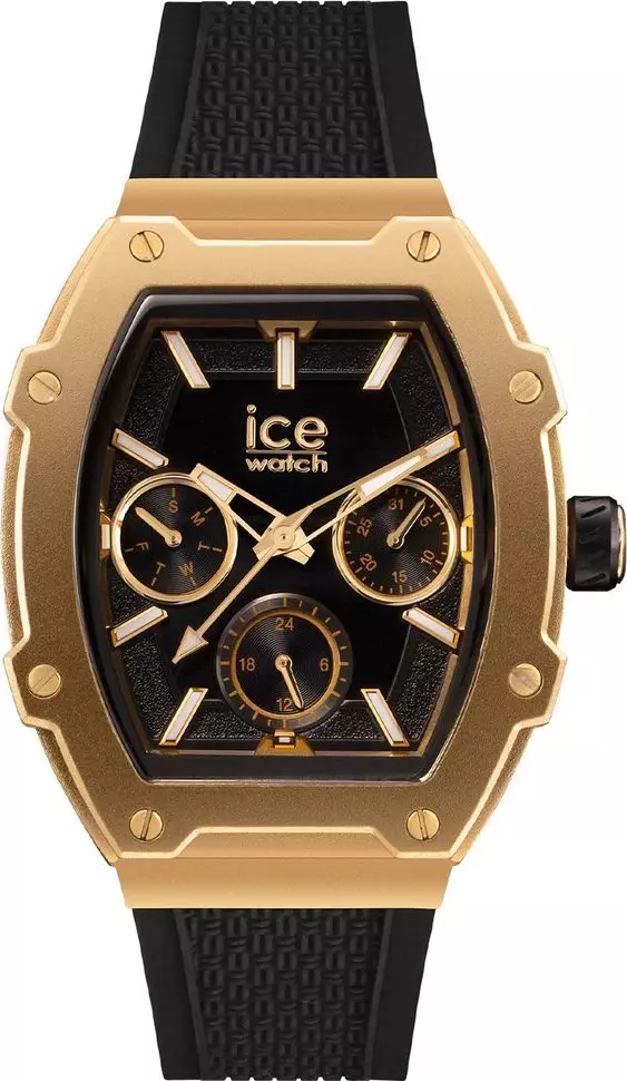 Black Synthetic Bracelet Watch