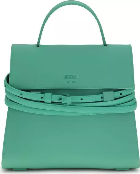 Bicolor Synthetic Handbag