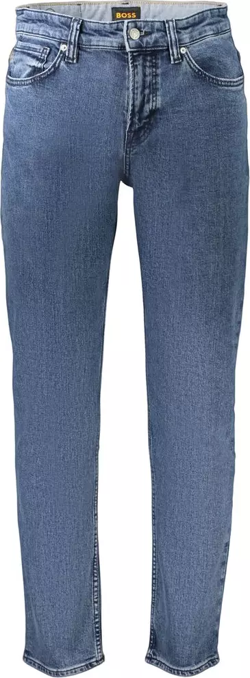 Blue Cotton Men's Jeans