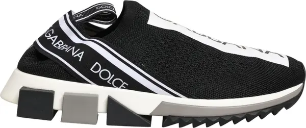 Black Sorrento Slip On Low Top Sneakers Shoes