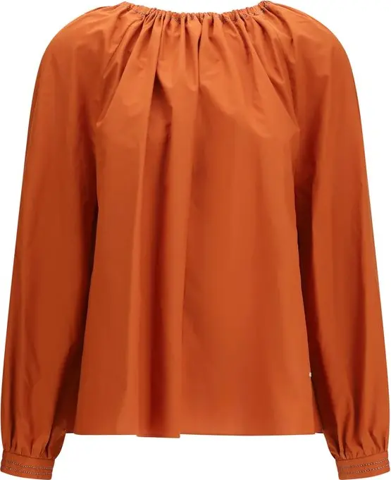 Orange Cotton Polo Shirt
