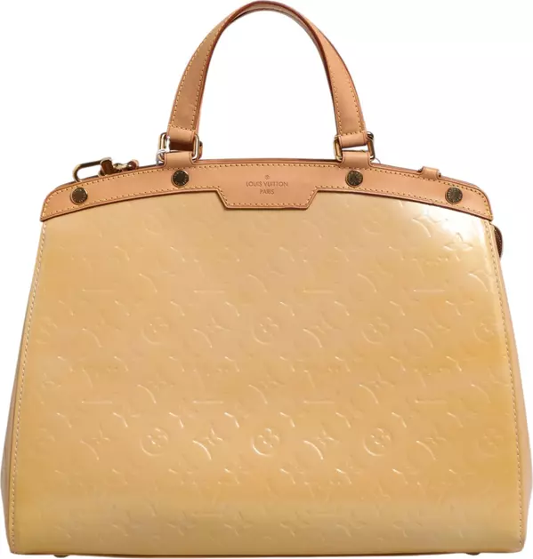 Monogram Vernis Brea MM Beige Poudre