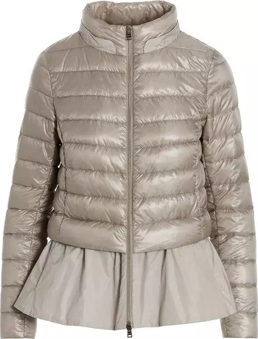 Gray Polyamide Shell Jacket
