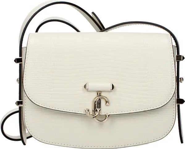 White Leather Shoulder Bag