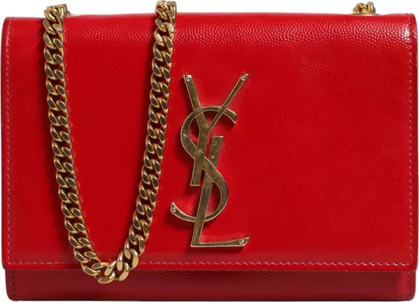 Kate Red Leather Crossbody Bag