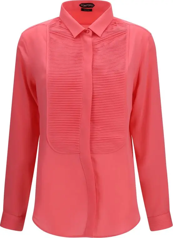 Multicolor Silk Dress Shirt