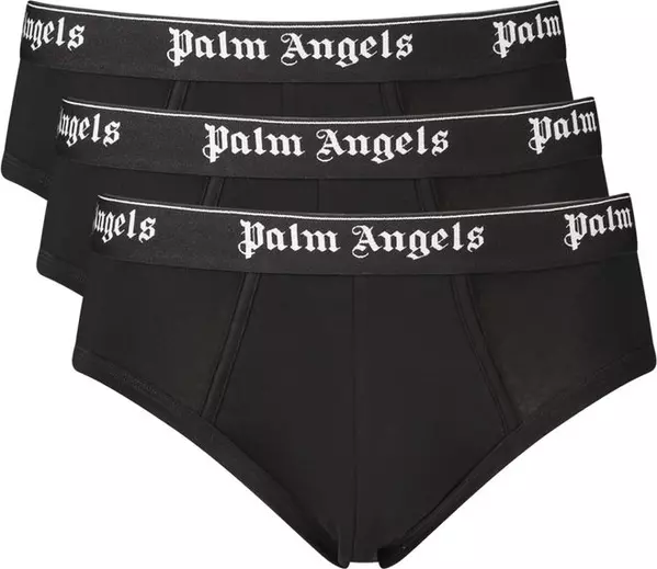 Black Cotton Men's Underwear