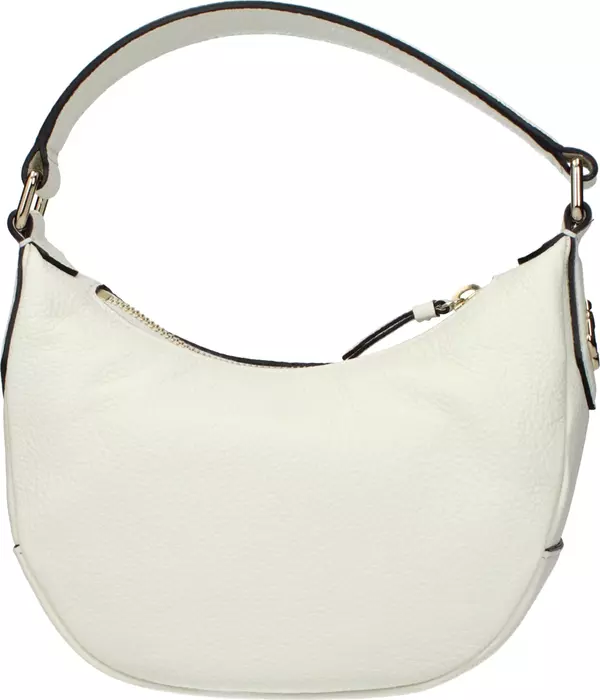Beige Leather Handbag