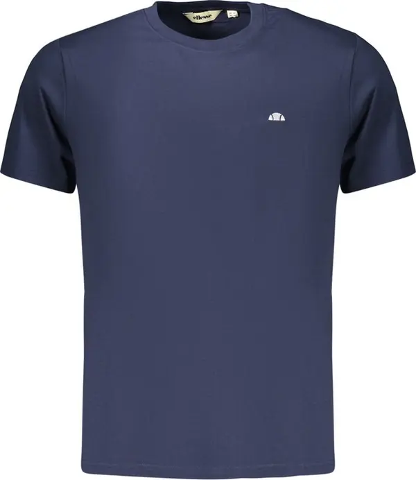 Blue Cotton Men's T-Shirt