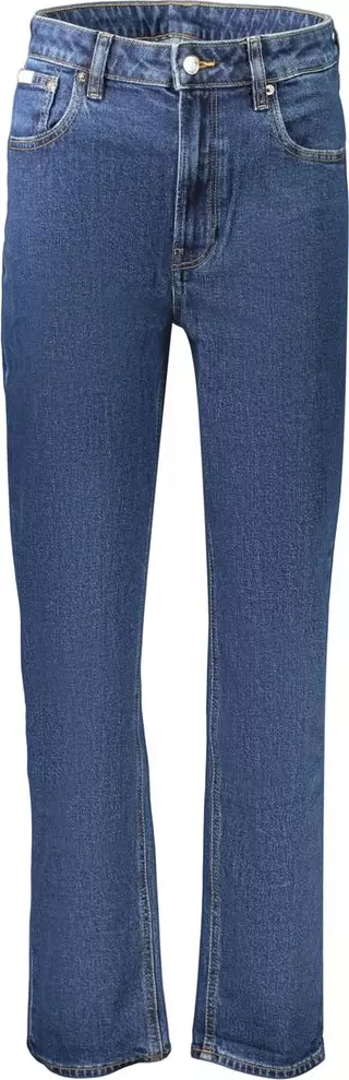 Blue Cotton Women's Jeans