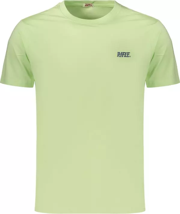 Green Cotton Men's T-Shirt