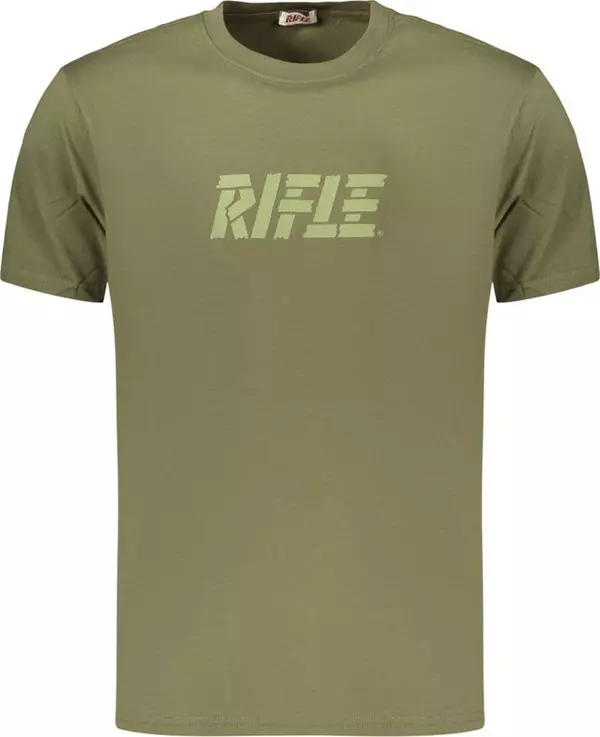 Verde Cotton Uomo T-Shirt