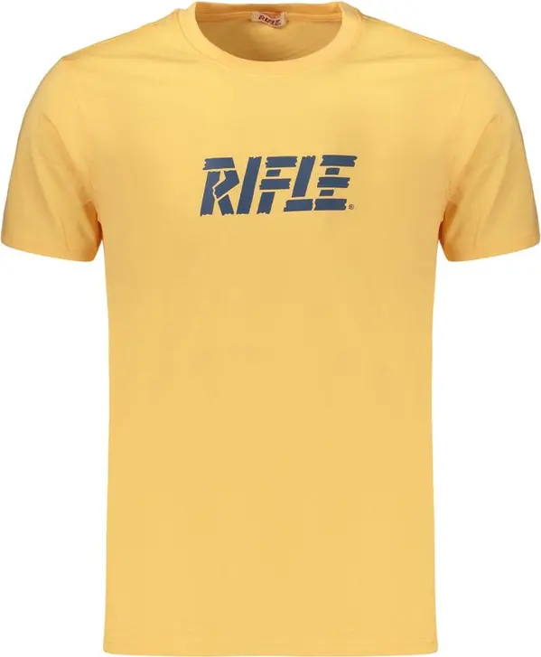 Orange Cotton Men's Shirt