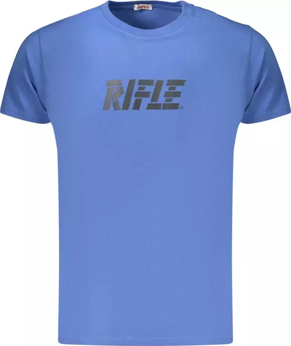 Blue Cotton Mens T-Shirt