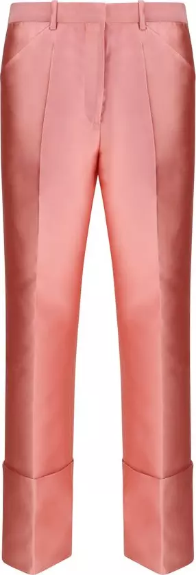 Multicolor Polyester Casual Pants
