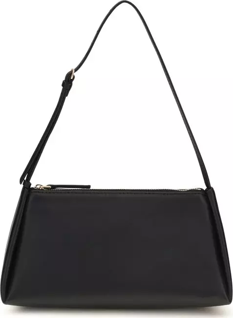 Black Calf Leather Bos Taurus Handbag