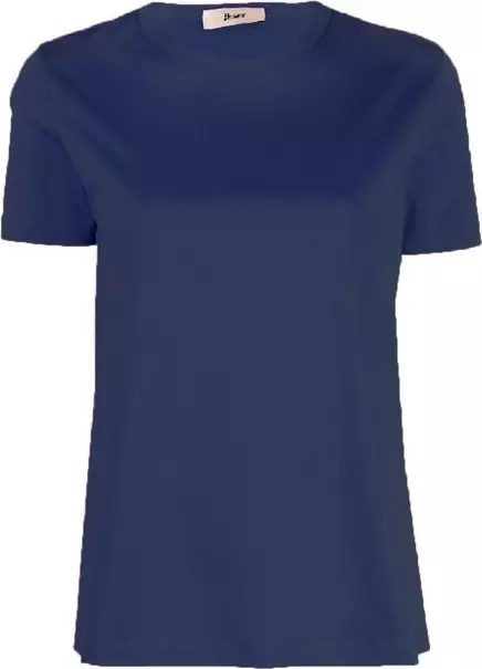Blue Cotton T-Shirt