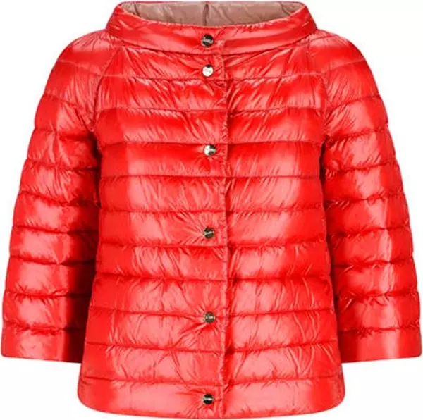 Multicolor Polyamide Full-Length Jacket