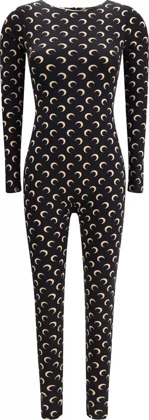 Brown Polyamide Jumpsuit