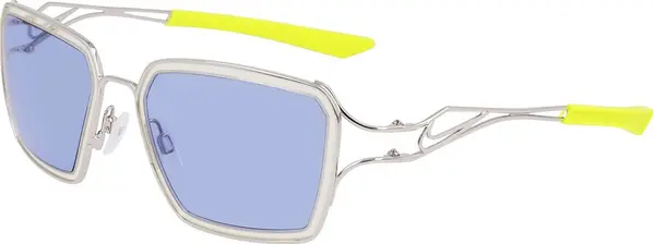 Gray Metal Sunglasses