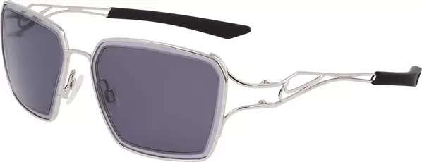 Gray Metal Sunglasses