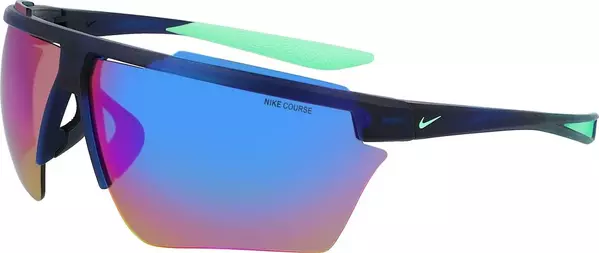 Blue Injected Sunglasses