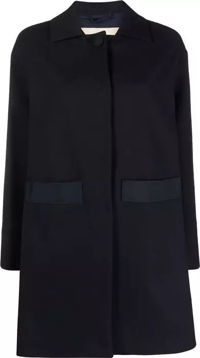 Blue Cotton Coat