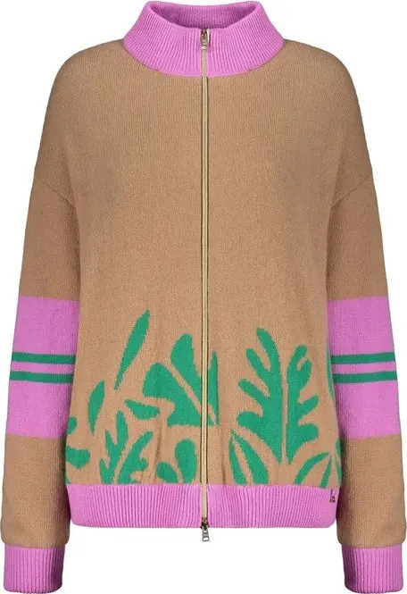 Brown Cashmere Cardigan