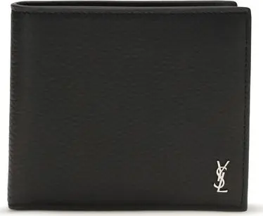 Black Calf Leather Bos Taurus Wallet