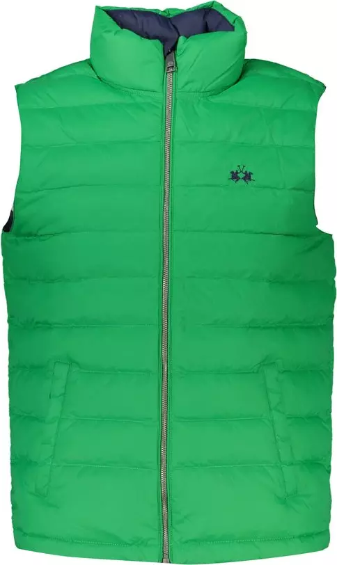 Verde Poliammide Men's Gilet
