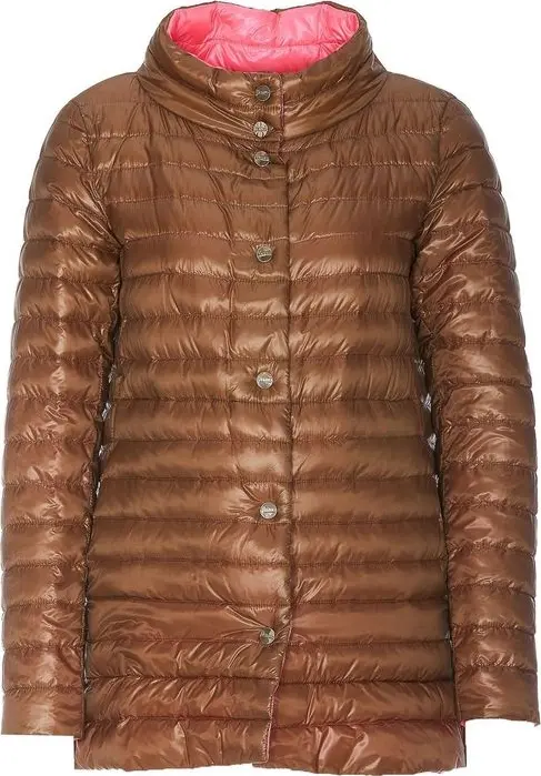 Brown Polyamide Coat