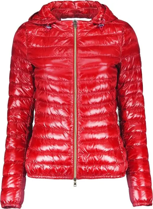 Multicolor Polyamide Full-Length Jacket