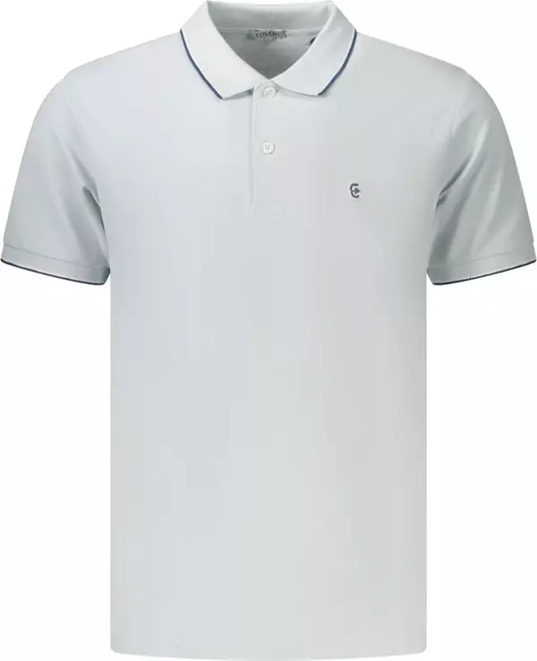 Azzurro Cotton Men's Polo