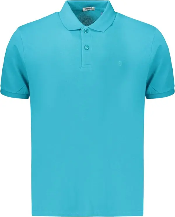 Azzurro Cotton Men Polo