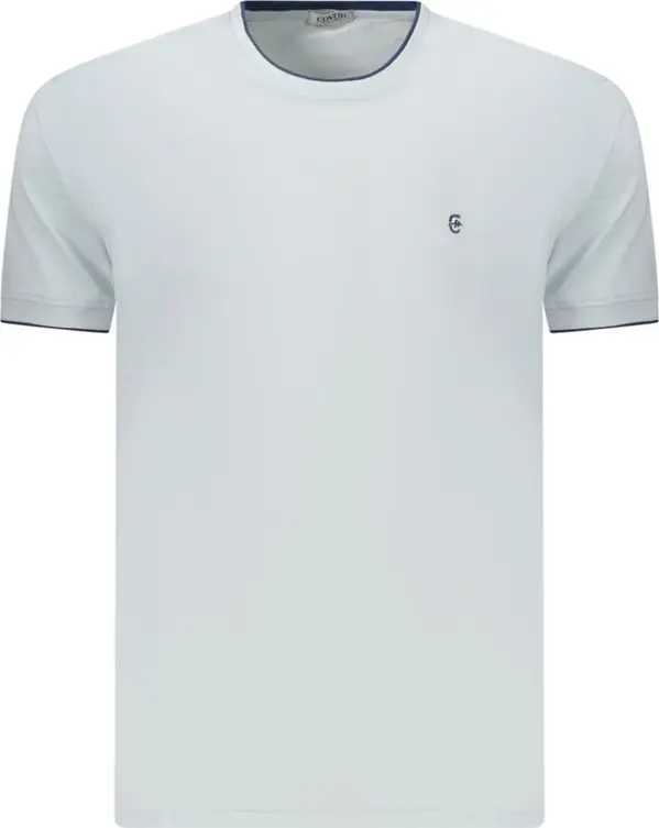 Azzurro Cotton Mens TShirt