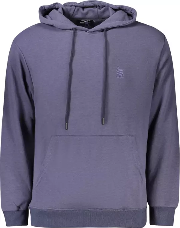 Blue Cotton Men's Sweatshirt