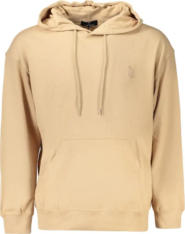 Beige Cotton Men's Sweatshirt