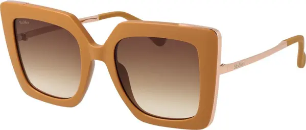 Brown Plastic Sunglasses