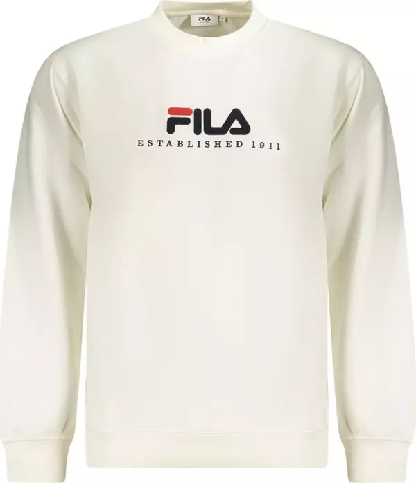 White Cotton Men's Sweatshirt