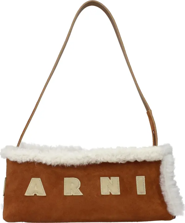 Brown Leather Shoulder Bag