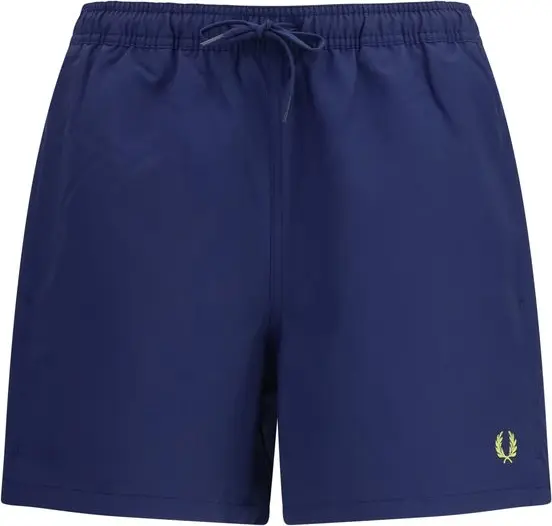 Blue Recycled Polyester Shorts
