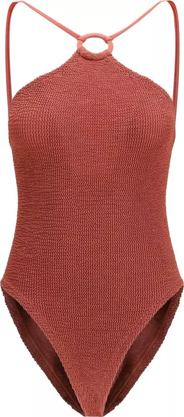 Multicolor Polyamide One-Piece Swimsuit